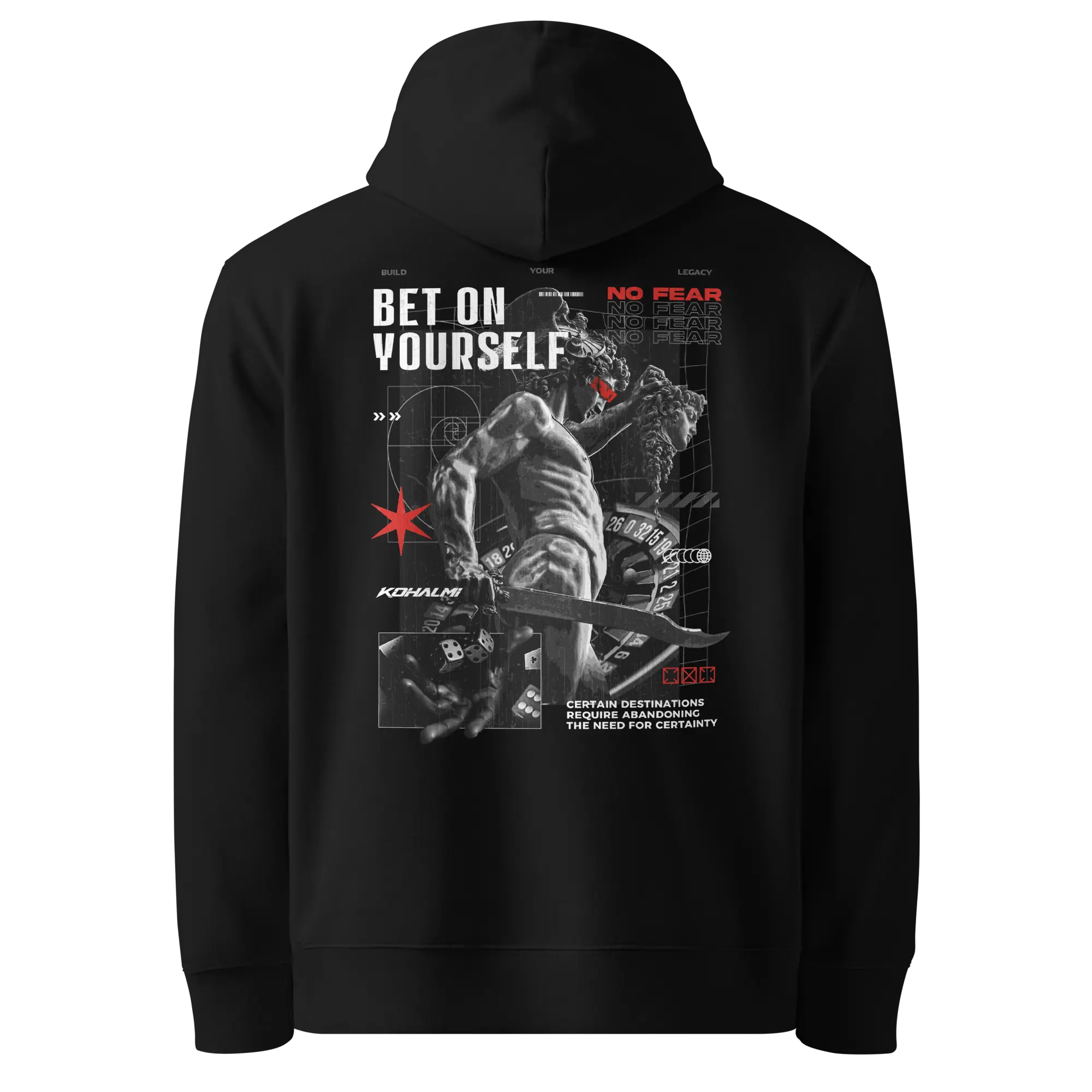 'Bet on Yourself' Graphic Hoodie